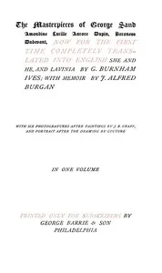 She and he; Lavinia; Memoir