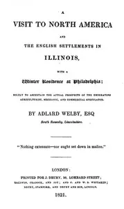 Faux's Memorable Days in America, 1819-20; and Welby's Visit to North America, 1819-20, part 2 (1820)