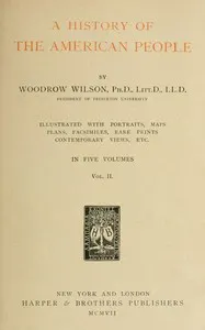 A history of the American people, Vol. 2 of 5: Colonies and nation