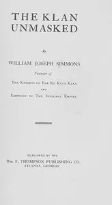 The Klan Unmasked