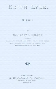 Edith Lyle : $b A novel