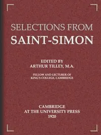 Selections from Saint-Simon