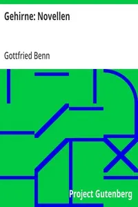 Gehirne: Novellen