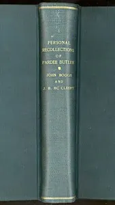 Personal Recollections of Pardee Butler