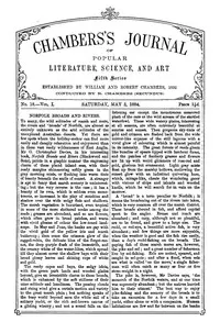 Chambers's Journal of Popular Literature, Science, and Art, Fifth Series, No. 18, Vol. I, May 3, 1884
