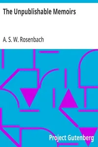 The Unpublishable Memoirs
