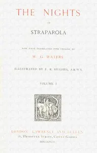The nights of Straparola, volume 1 of 2