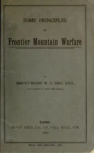 Some Principles of Frontier Mountain Warfare