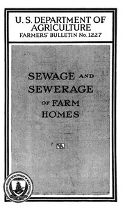 Sewage and sewerage of farm homes 1928