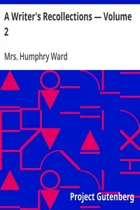 A Writer's Recollections — Volume 2