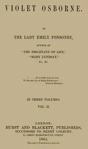 Violet Osborne, Volume 2 (of 3)