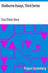 Shelburne Essays, Third Series