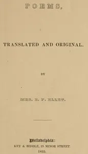 Poems, translated and original