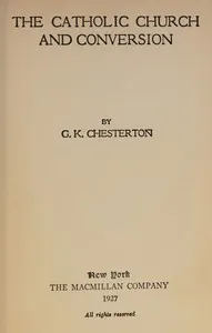 The Catholic Church and conversion