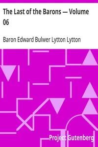 The Last of the Barons — Volume 06