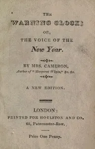 The warning clock : $b or, The voice of the new year