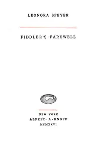 Fiddler's farewell